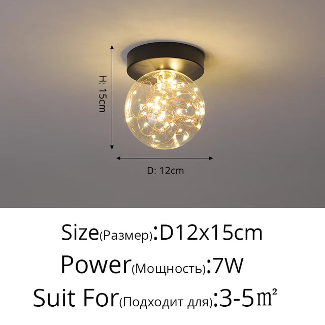 Dimming Earth Moon Football Gypsophila Design New Modern LED Chandelier Lights Living Dining Room Bedroom Lamps Pendant Lighting