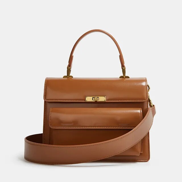 Vintage Shoulder Crossbody Bags for Women PU Leather Women's New 2022 Trend Fashion Handbag Clutch Small Black Brown