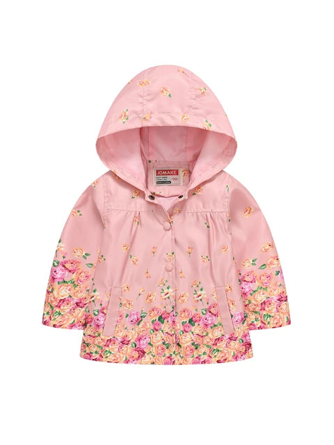 Adorable Butterfly Cartoon Hoodie for Girls - A Perfect Casual Jacket!