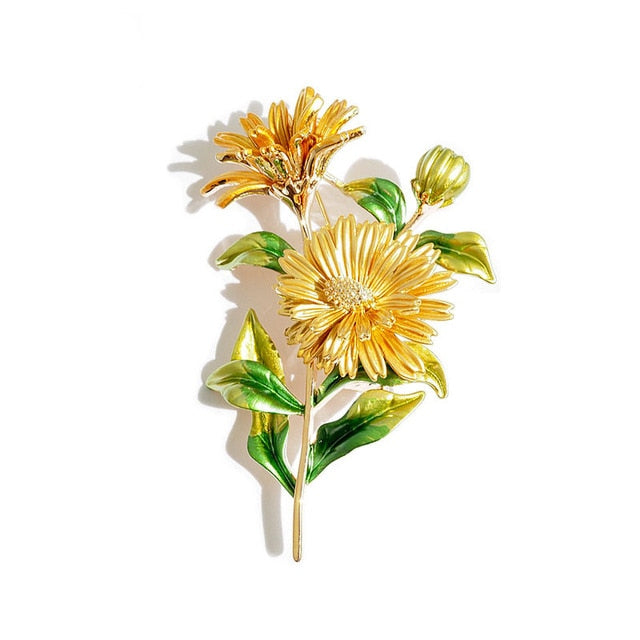 CTB Joy Handmade Flower Brooch