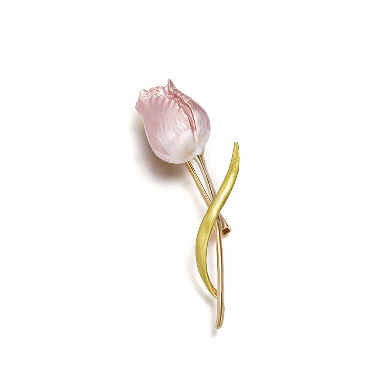 CTB Tulip Mini Handmade Brooch