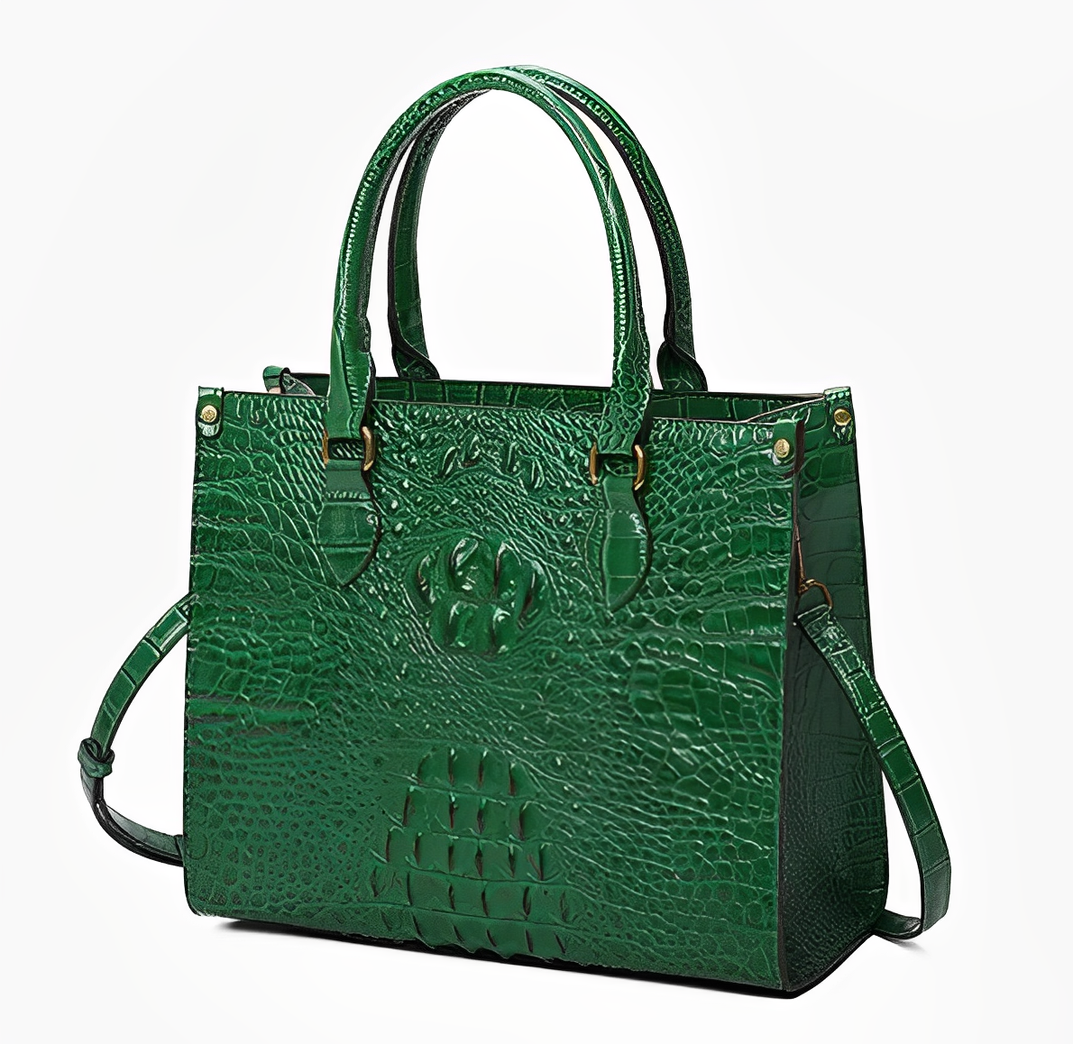 CTB Cruz Crocodile Leather Designer Tote Bag