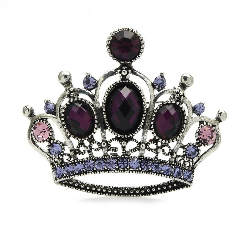 CTB Vintage Royal Crown Handmade Brooch
