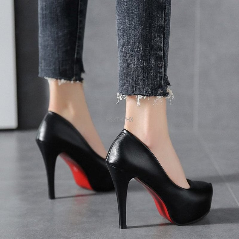 CTB Lesli 12cm Red bottom heels