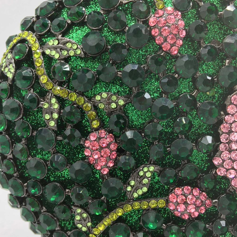 CTB Grace Emerald Green Handmade Clutch/Shoulder Bag