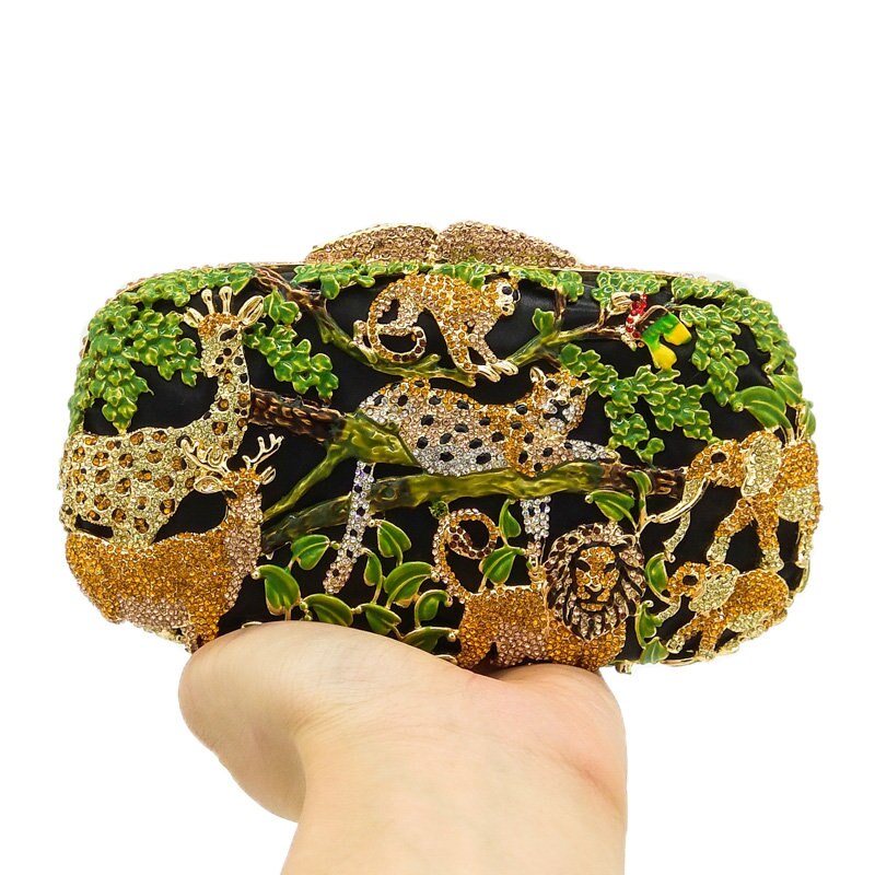 CTB Jungle Safari Handmade Shoulder/Clutch Bag