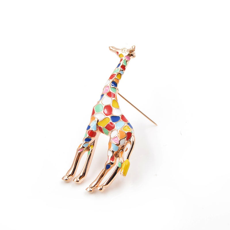 CTB Handmade Rise Giraffe Brooch