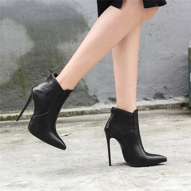 CTB Sage Pointed Toe Ankle Boots