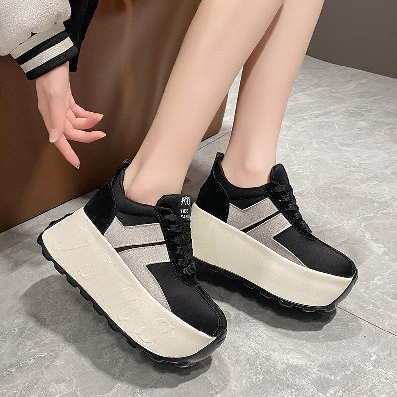 CTB Hollis 7.5cm Platform Korean Sneakers