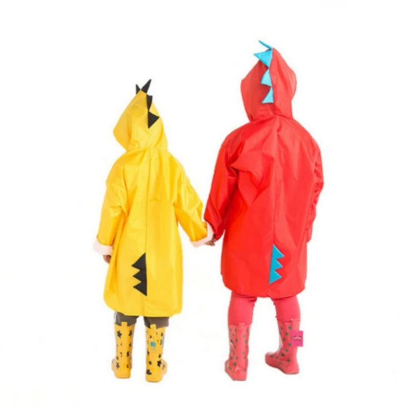 Outdoor Student Rain Gear Cute Dinosaur Polyester Kid Waterproof Raincoat Children Baby Waterproof Cartoon Boys Girls Poncho